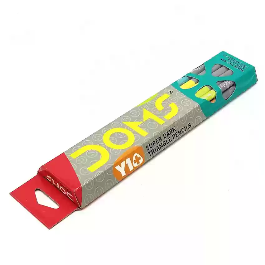 Doms Y1+ Triangle Pencils (10 Pencils Per Pack)