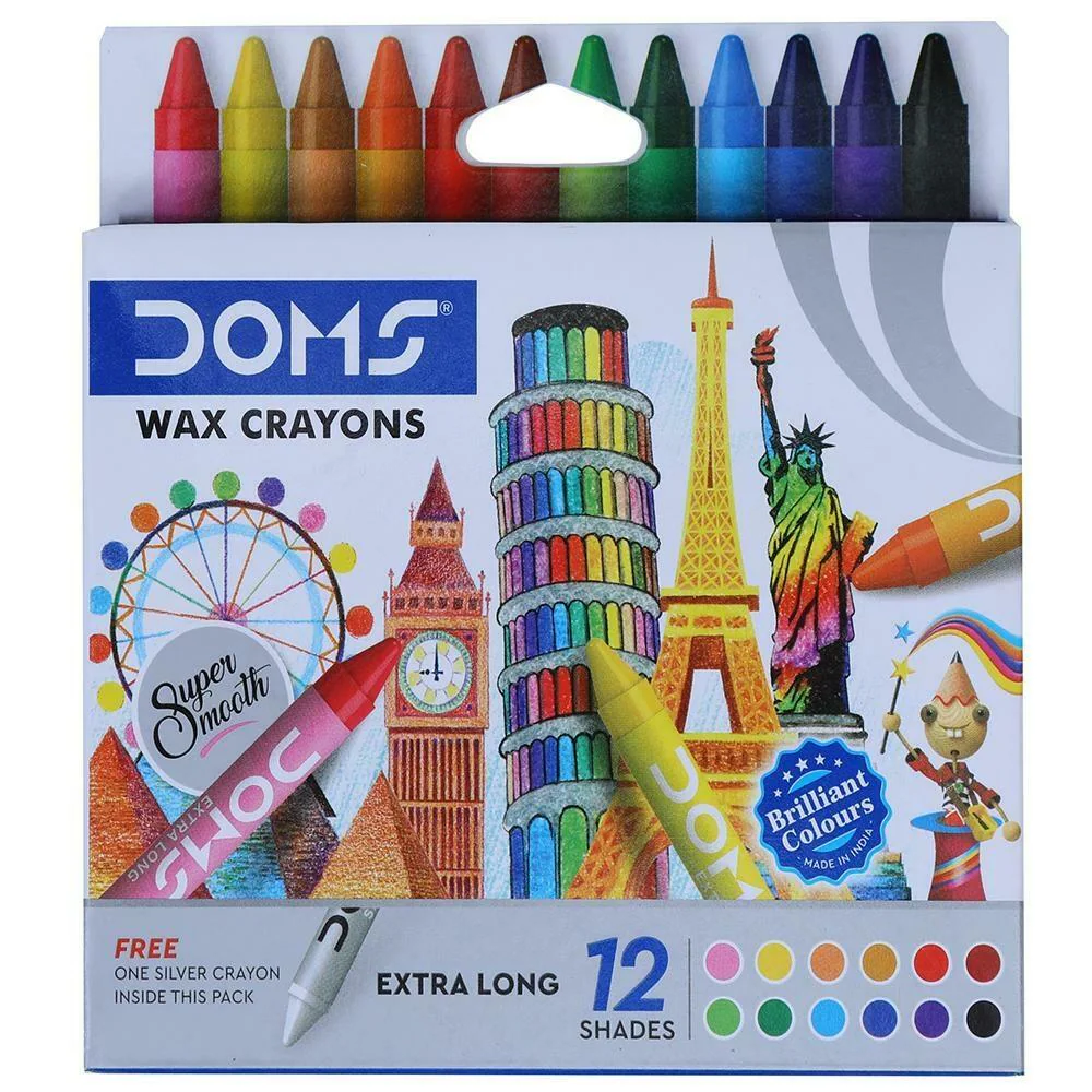 Doms Extra Long Crayons