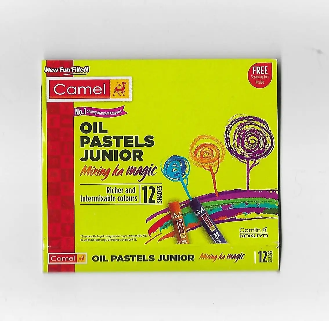 Camel Oil Pastels Junior 12 Shades