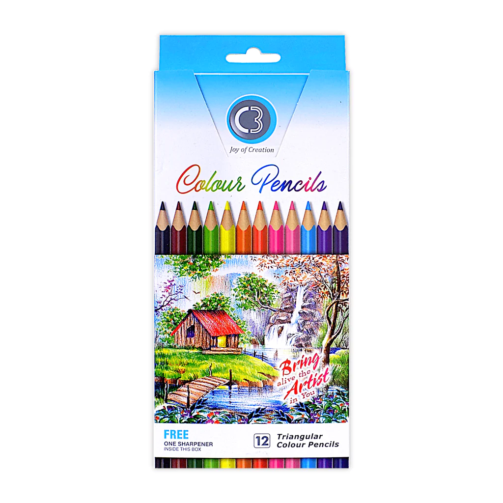 C3 Joy of Creation Pencil Colour 12 Shades