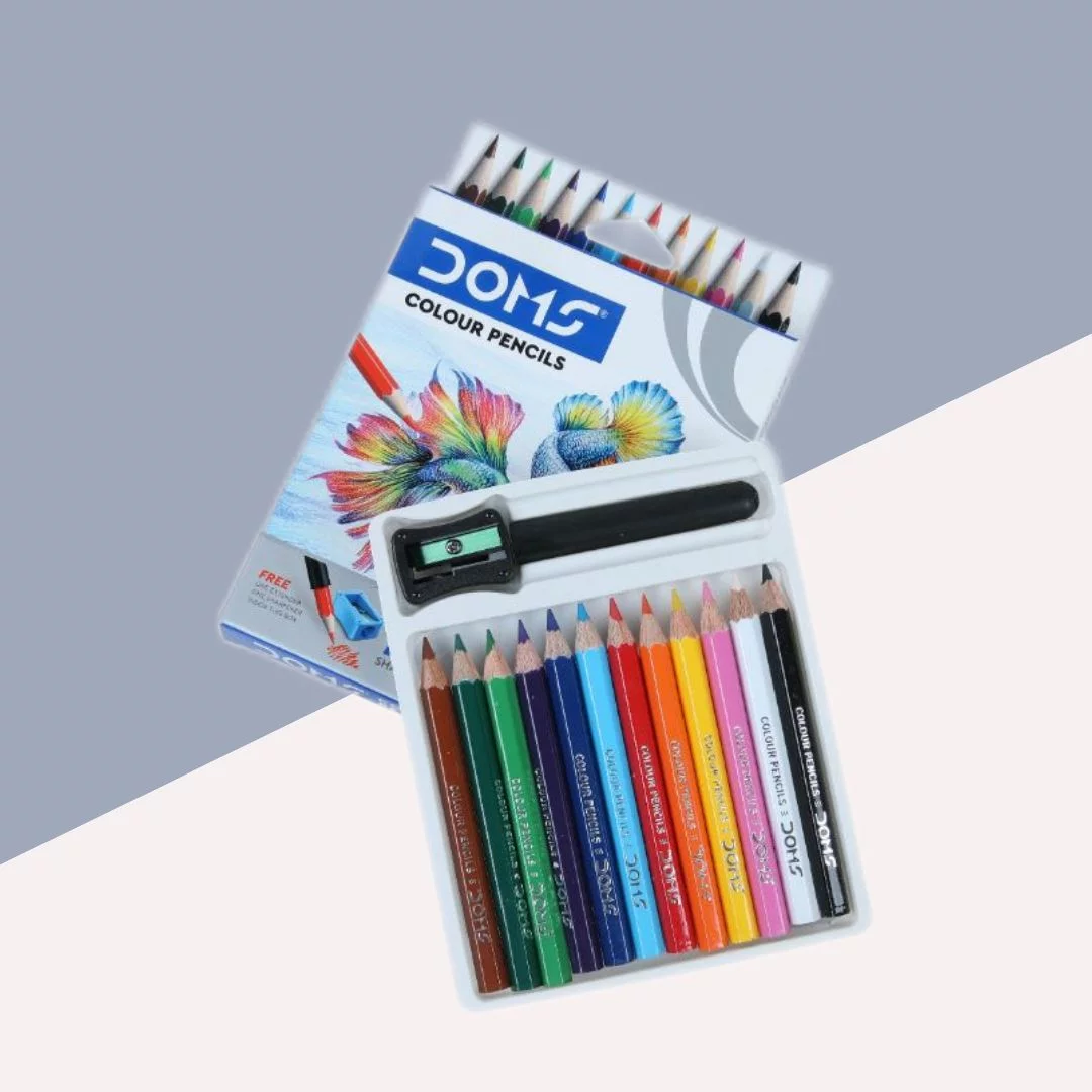 Doms Pencil Colours 12 Shades