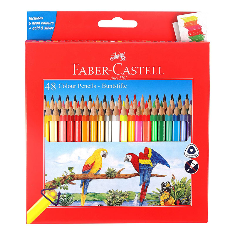 Faber Castell Colour Pencils 48 Shades