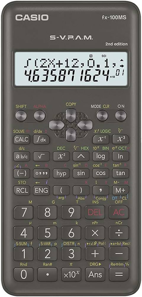 Casio FX-100MS 2nd Edition Scientific Calculator