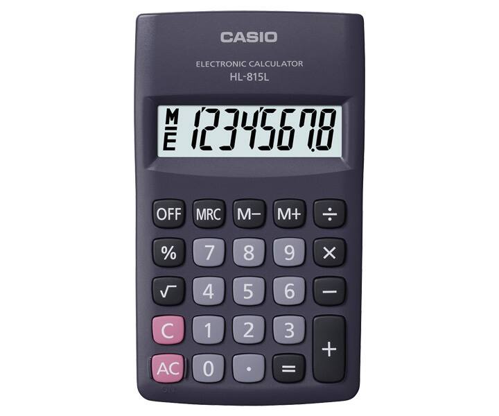 Casio HL-815BK Pocket Calculator