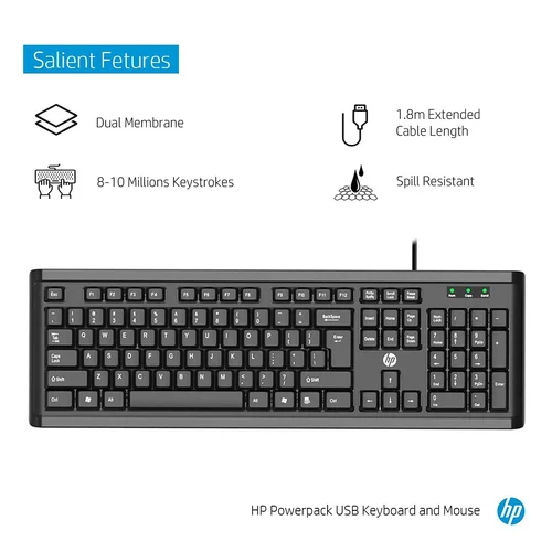 HP K-100 Wired Keyboard