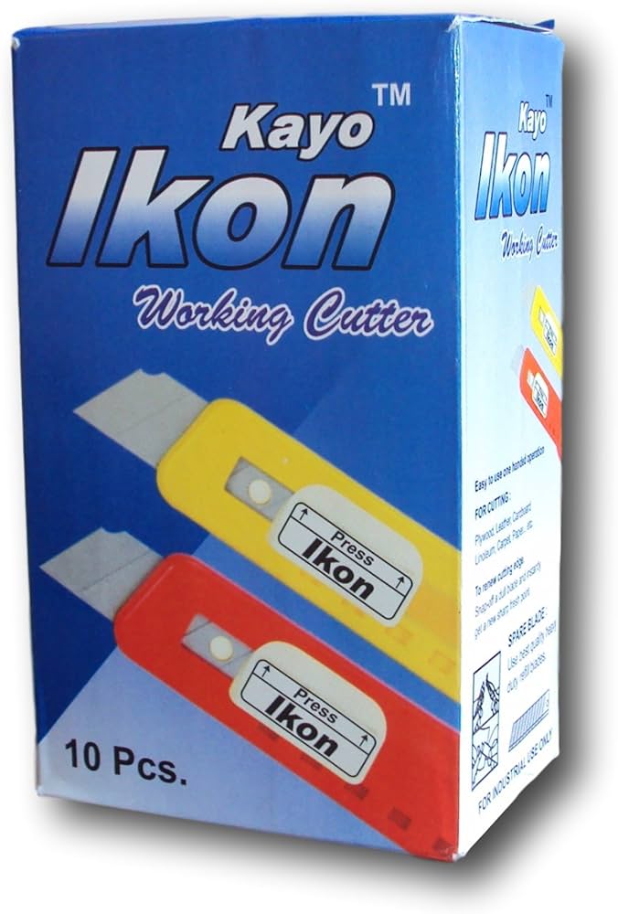 Kayo Ikon Working Cutter (Pack of 10)