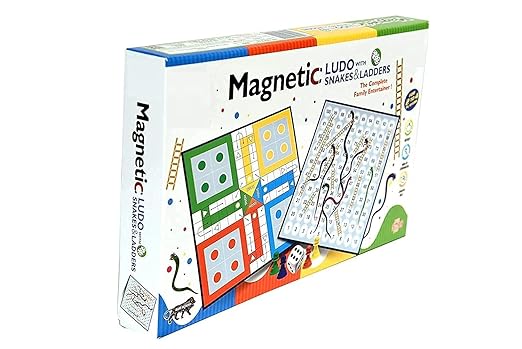 Magnetic Ludo, Snakes & Ladders