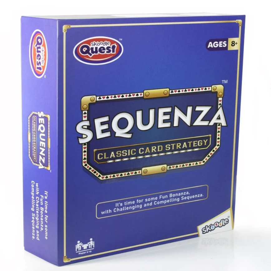 Skoodle Sequenza Classic Card Strategy Game