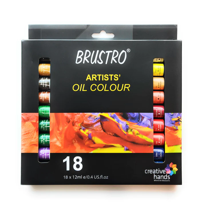 Brustro Artists' Oil Colour 18 Shades