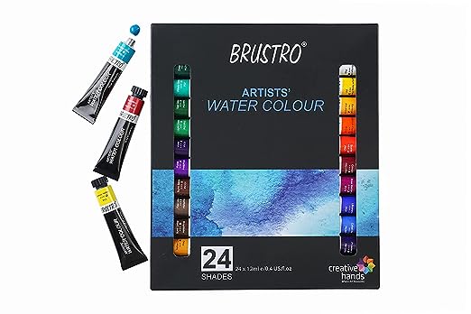 Brustro Artists' Water Colour 24 Shades