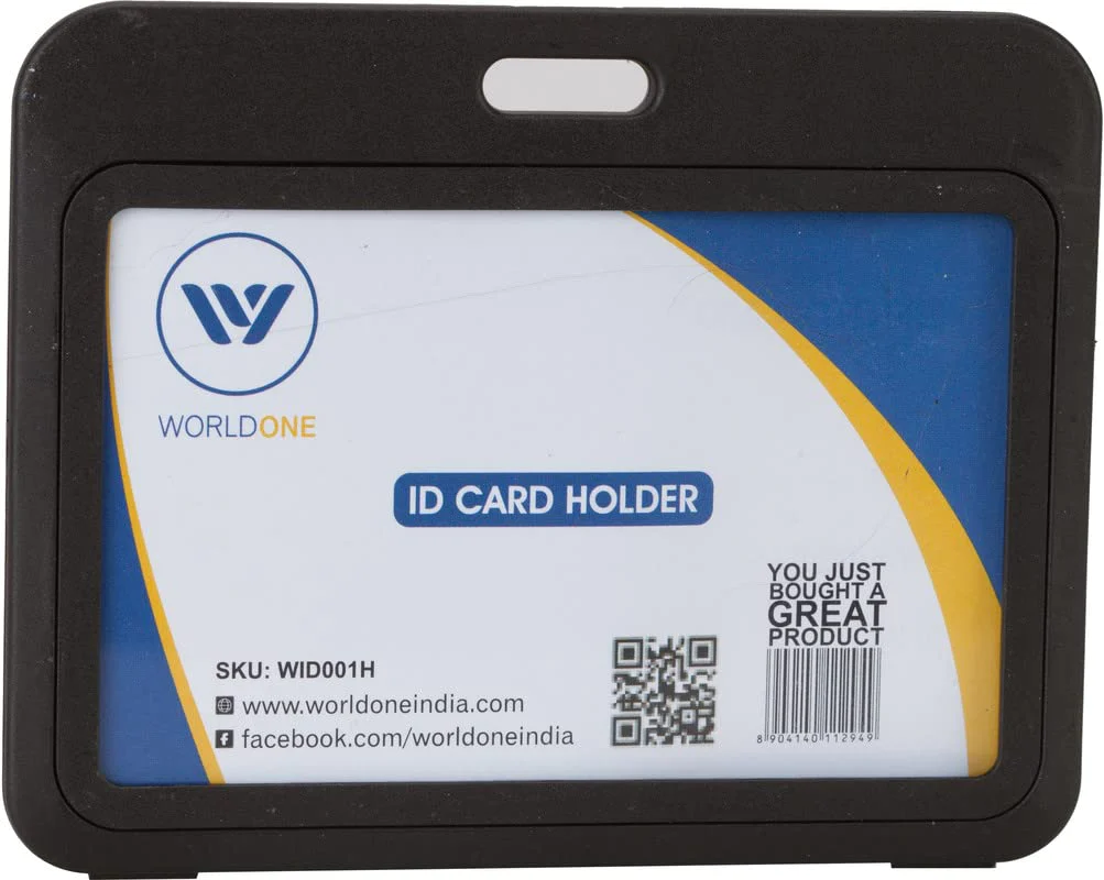WorldOne WID001H ID Card Holder (Pack of 5)
