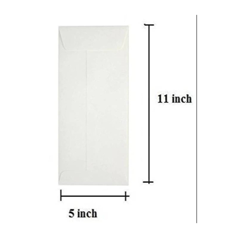 11 X 5 White Envelopes (Pack of 250 Envelopes)