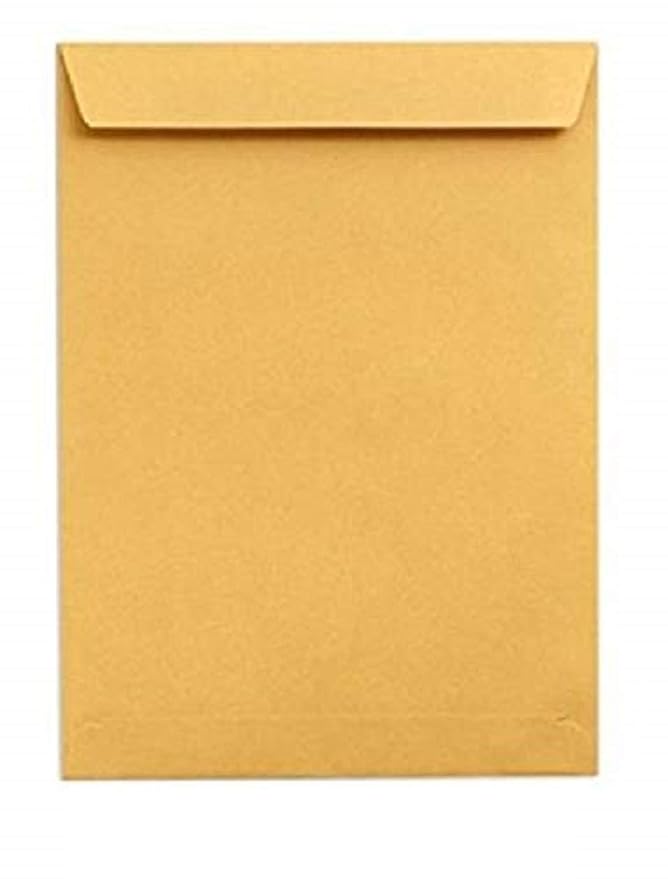 10 X 12 Yellow Laminated Envelopes (Pack of 50 Envelopes)