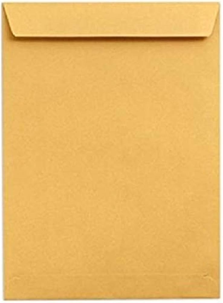 15 X 18 Yellow Laminated Envelopes (Pack of 50 Envelopes)