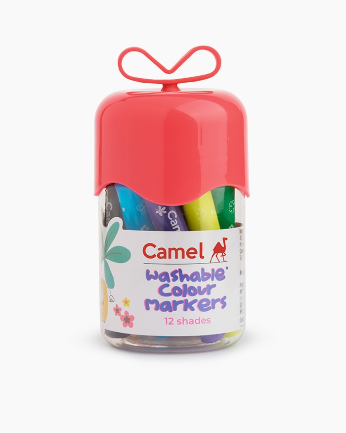 Camel Washable Colour Markers (12 Shades)