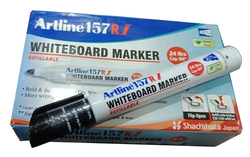 ArtLine 157 RI WhiteBoard Marker (10 Pieces Per Pack) (Black)